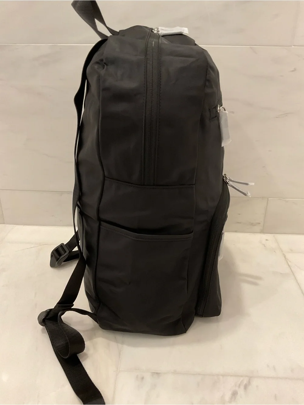NEW TUMI Voyageur JUST IN CASE Nylon Packable 17.0” Backpack - SOLID BLACK